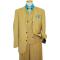 Extrema Solid Banana Super 140's Wool Vested Suit TM09229